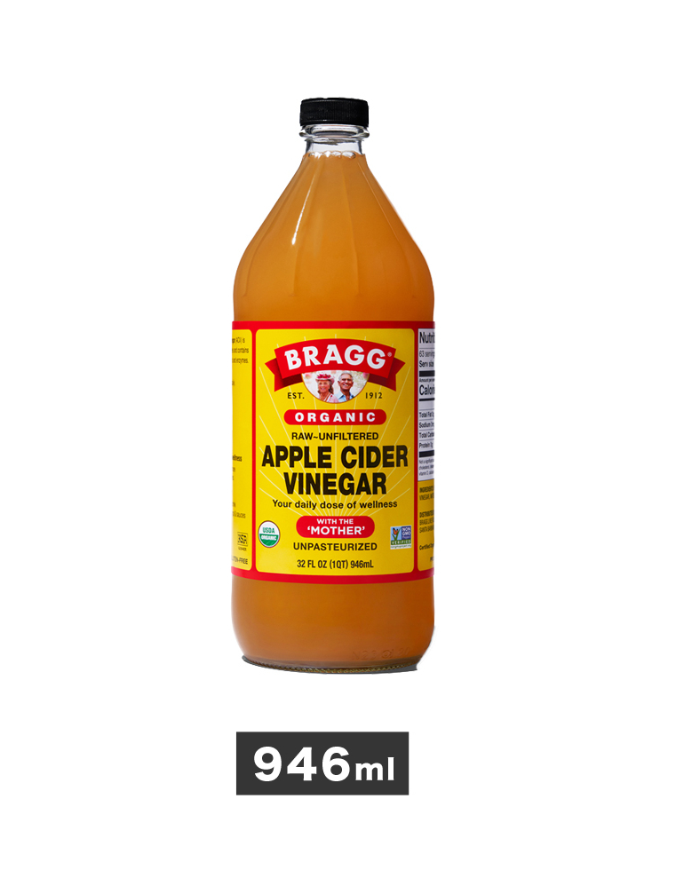 BRAGGオーガニックアップルサイダービネガー946ml